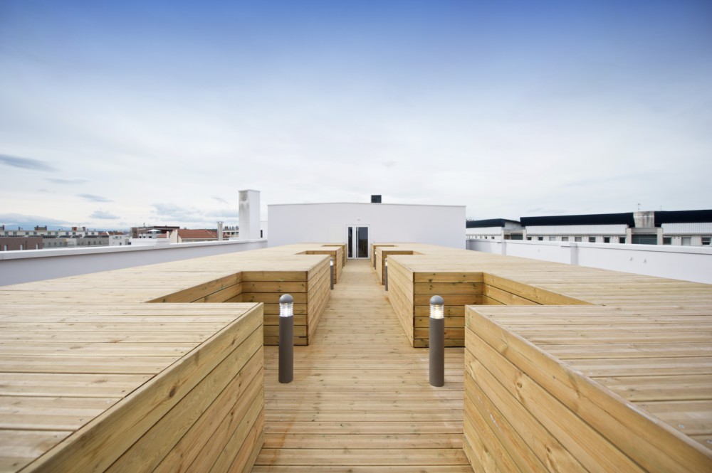 Lyon Staycity toit terrasse