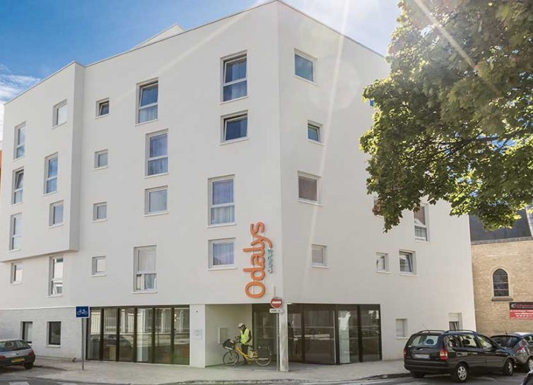 residence etudiante dijon-campus-trinite-facade exterieure